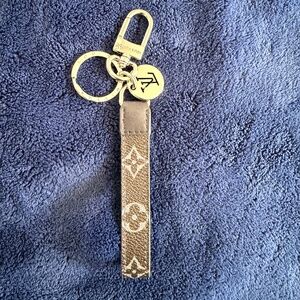 ‼️✨ Louis Vuitton Monogram Keychain / Bag Charm – Brown ✨
